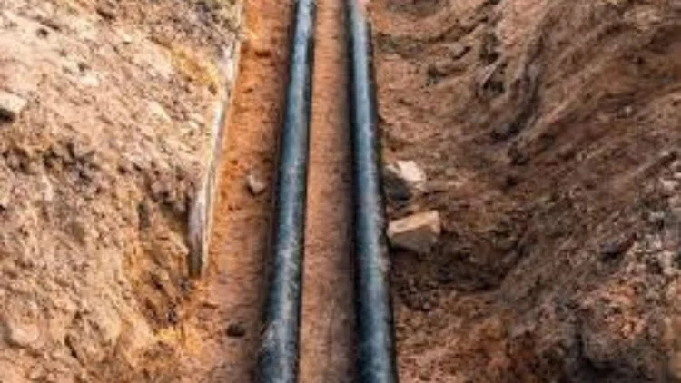 Concrete roof tiles sample